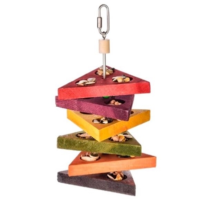 Picture of Bubimex Triangle Hanging Bird Toy